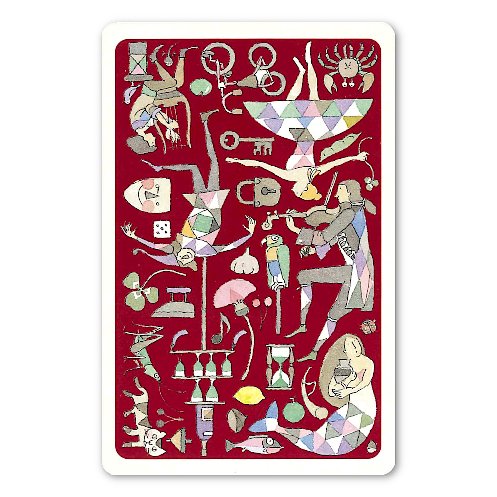 安野光雅トランプ2005アンデルセン(赤):