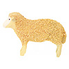 WER1080　 Ｗ立っている羊の写真