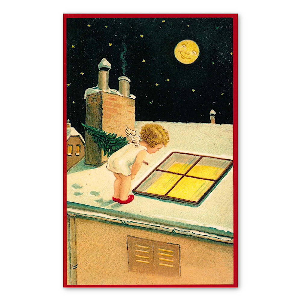 クリスマスカード いい子にしてるかな:メイン画像