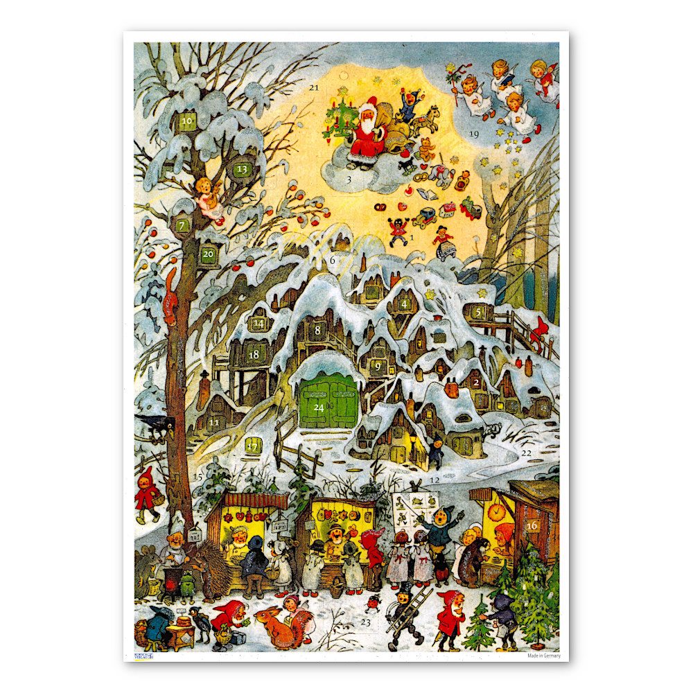 KV10391アドベントA4 森のクリスマスマーケット:メイン画像