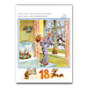 KV15563日めくりアドベントカレンダー サンタとスノーフレーク（ドイツ語）： 