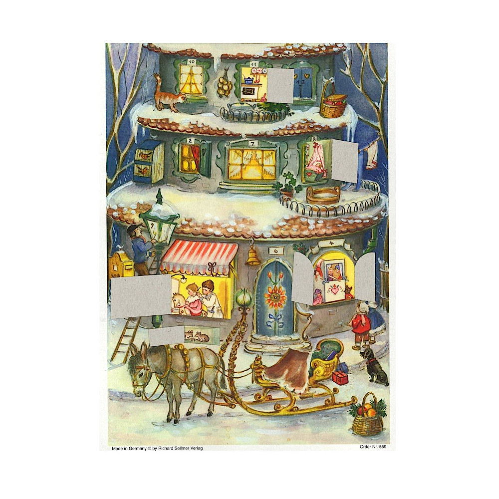 RS559アドベント特大 おもちゃの塔1995年版: