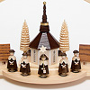 12416 尖塔アーチ型キャンドルスタンド「聖歌隊と小さな村」：　