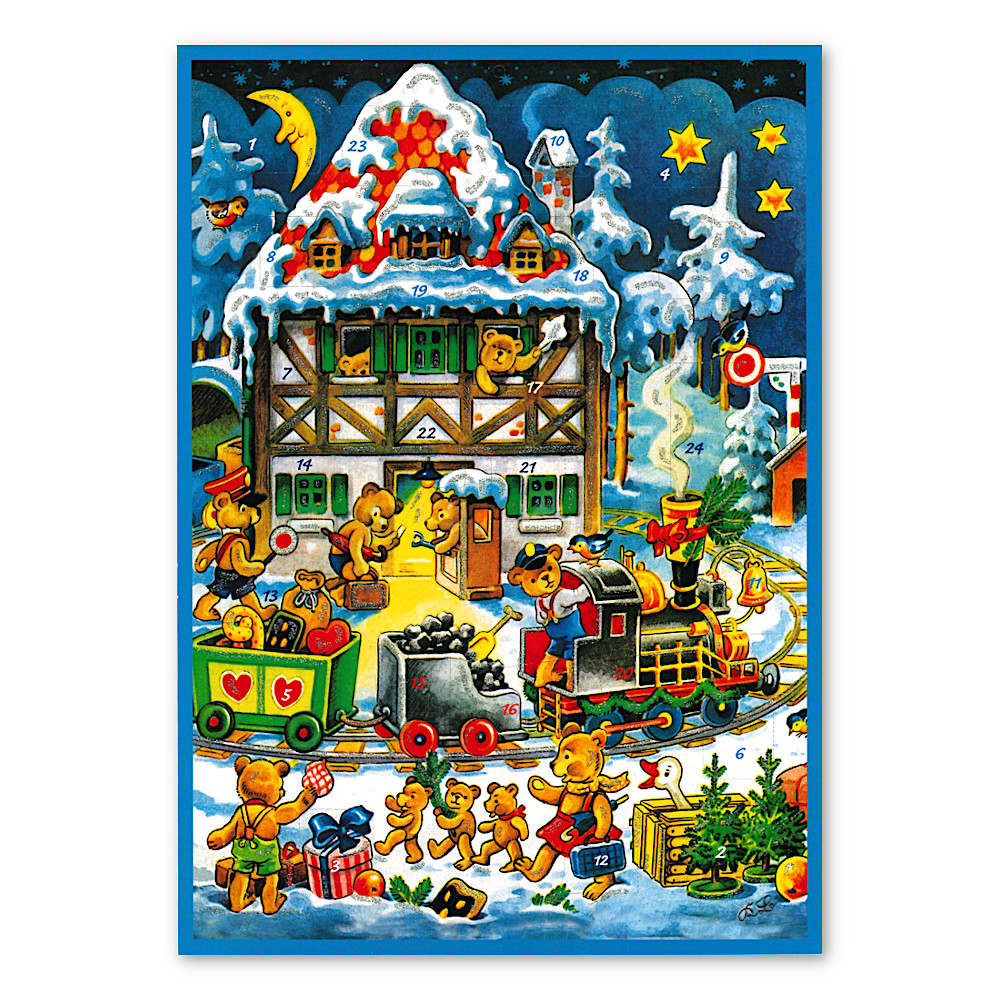 KV10104アドベントA4 くまたちのクリスマス:メイン画像