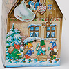 KV11501アドベント立体 どうぶつが集まるかわいいお家:「白雪姫」