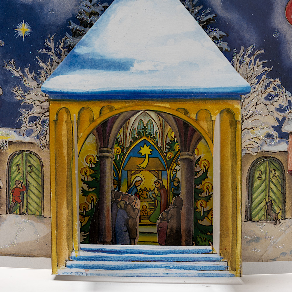 SEL040 アドベント立体パノラマ 夜のメリーゴーランド: