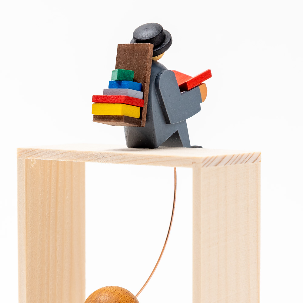 Wやじろべえ・本の虫: