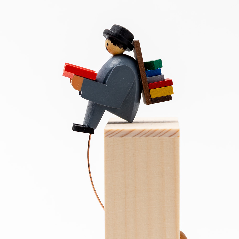 Wやじろべえ・本の虫: