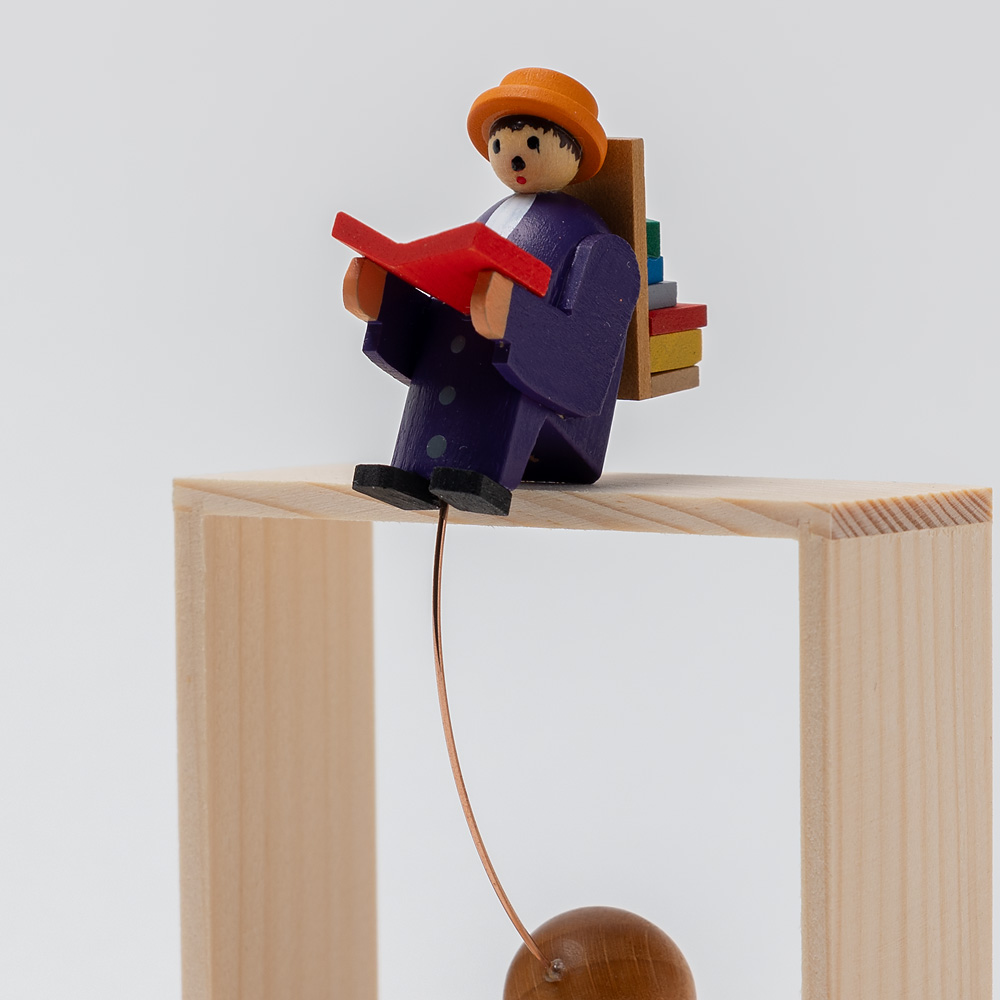 Wやじろべえ・本の虫: