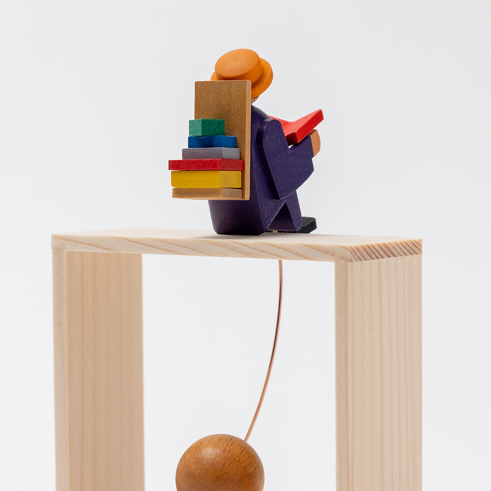 Wやじろべえ・本の虫: