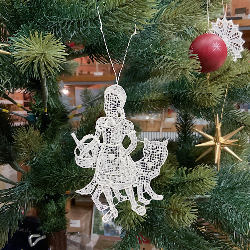 レースオーナメント 赤ずきんちゃん: