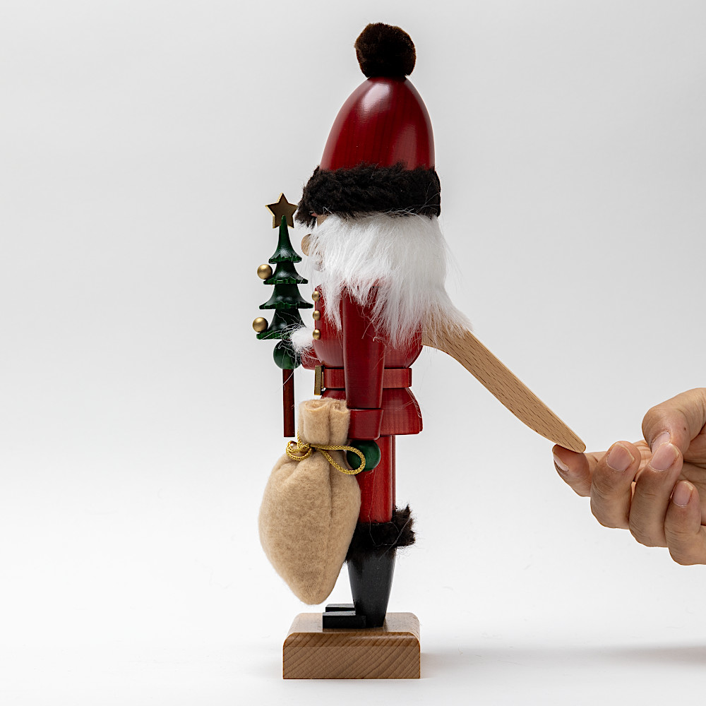 32643 クルミわり人形 サンタ(赤):
