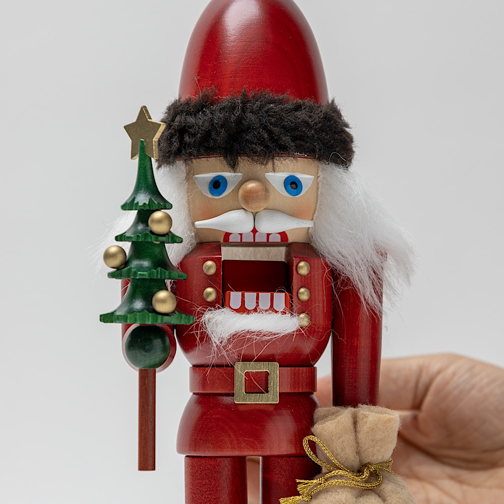 32643 クルミわり人形 サンタ(赤):