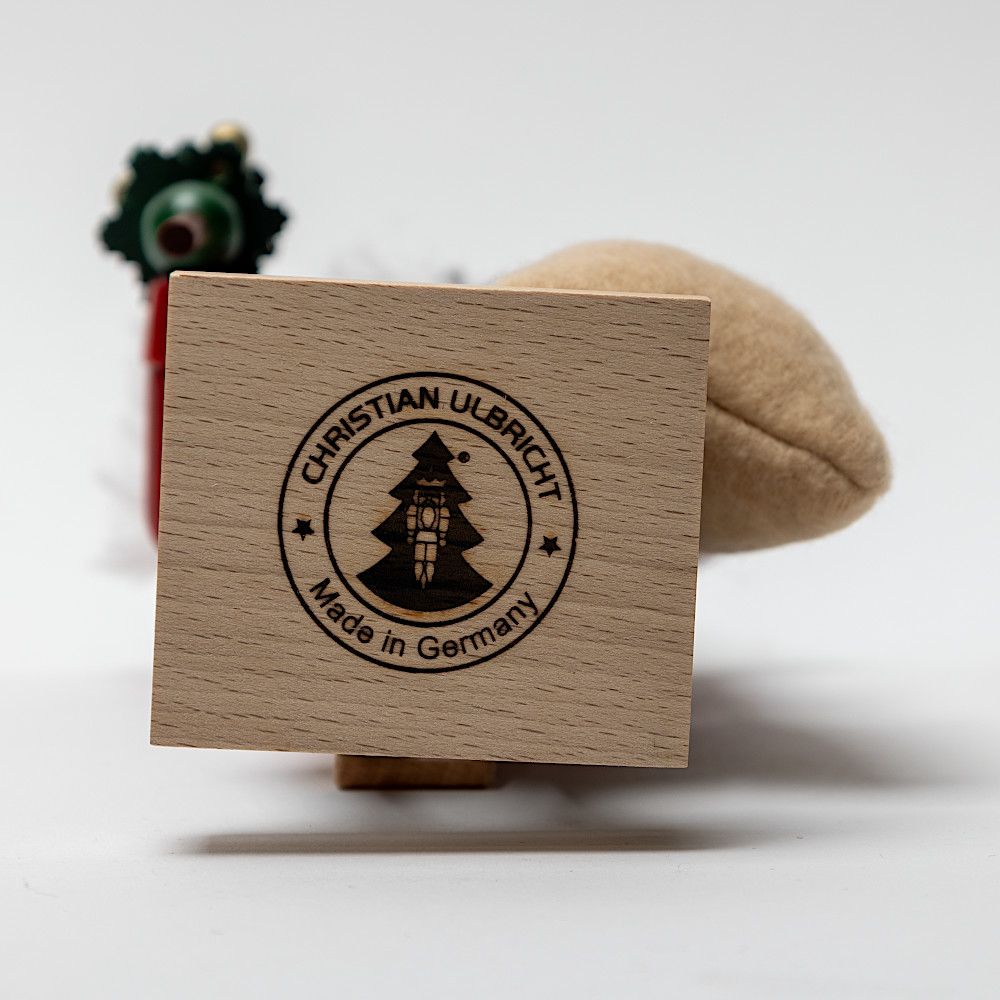 32643 クルミわり人形 サンタ(赤):