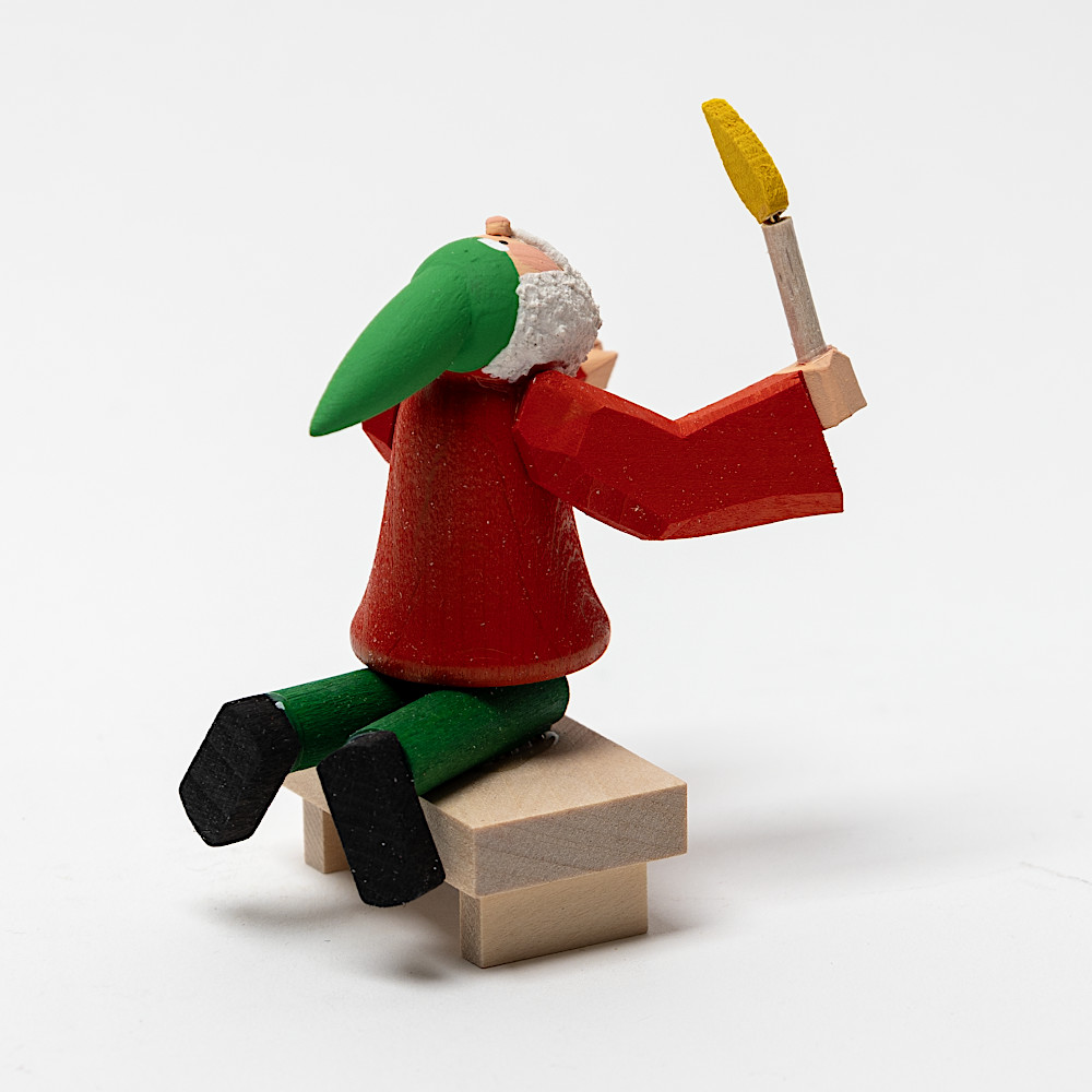 WH225/22/15 小人とキャンドル(座):デザインが多少異なる場合があります