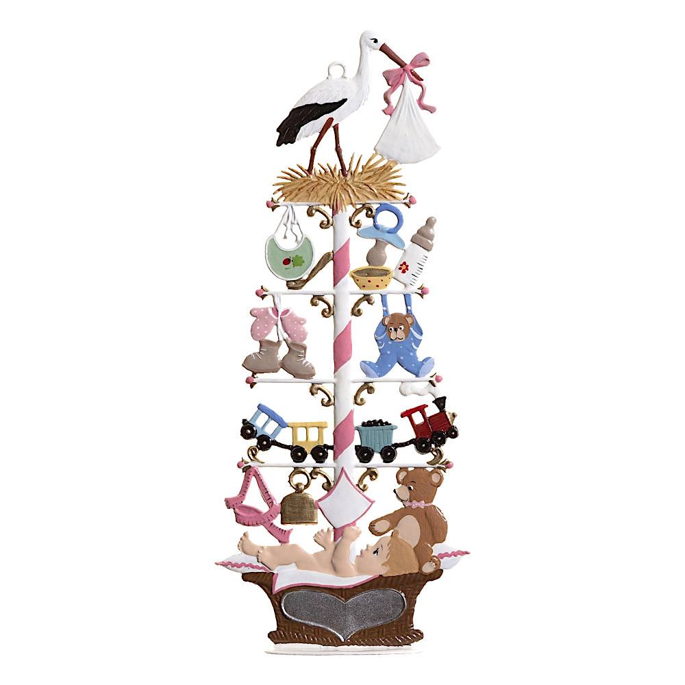 WSW72500R コウノトリとベビー(ピンク):メイン画像