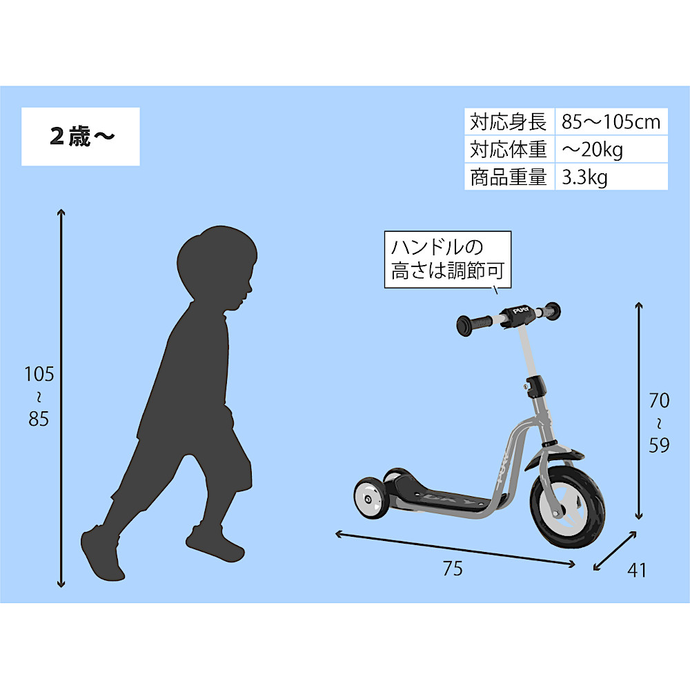 三輪スクーターR1(レトロローズ):