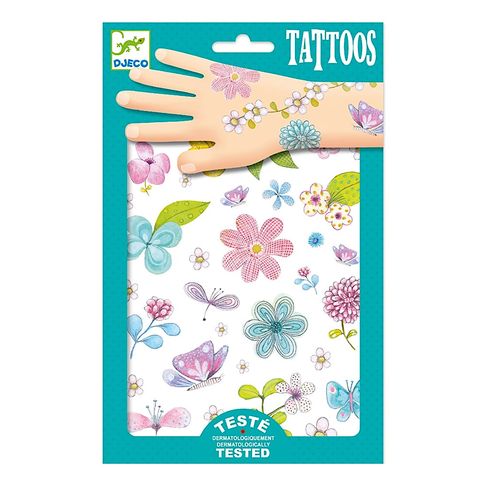 ボディーアートタトゥー フェアリーフラワーオブザフィールド:メイン画像