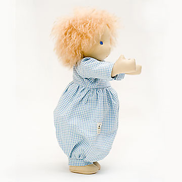 手足が動くジルケ人形：おもちゃ：百町森