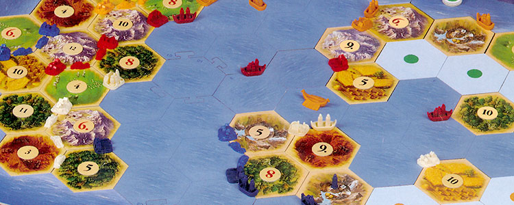 カタンの開拓者たち 拡張セット探検者と海賊版 おもちゃ 百町森