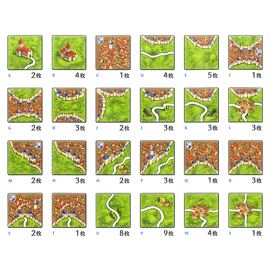 カルカソンヌｊ 日本語版 おもちゃ 百町森