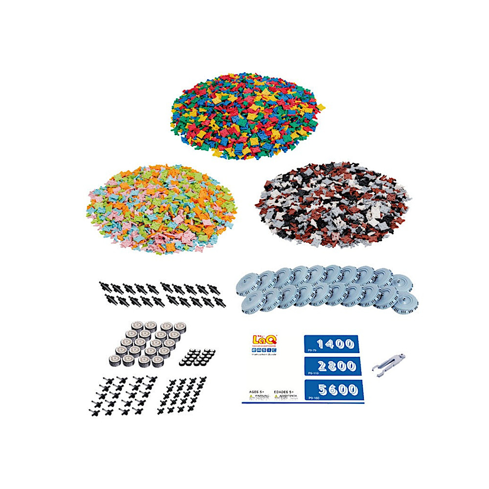 LaQ ベーシック5600 プラスチックコンテナVer.: