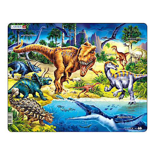 パズル 恐竜ティラノサウルス：おもちゃ：百町森