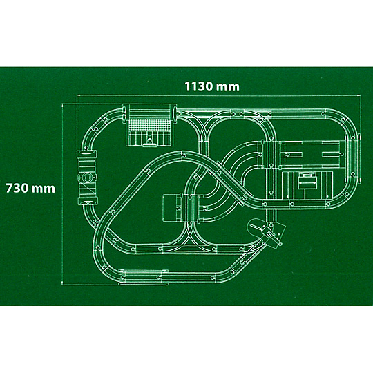 レール＆ロードデラックスセット：おもちゃ：百町森