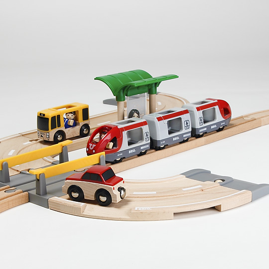 BRIO　レール\u0026ロードトラベルセット