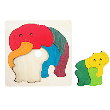Naef Spiel カラフルパズル　トレイ付き Naef Spiel カラフルパズル トレイ付き