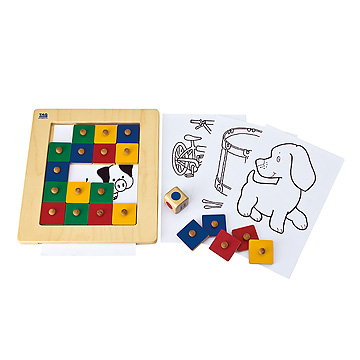 子供の絵 TGCM1 下絵の一部から全体像を推測するパズル：おもちゃ：百町森