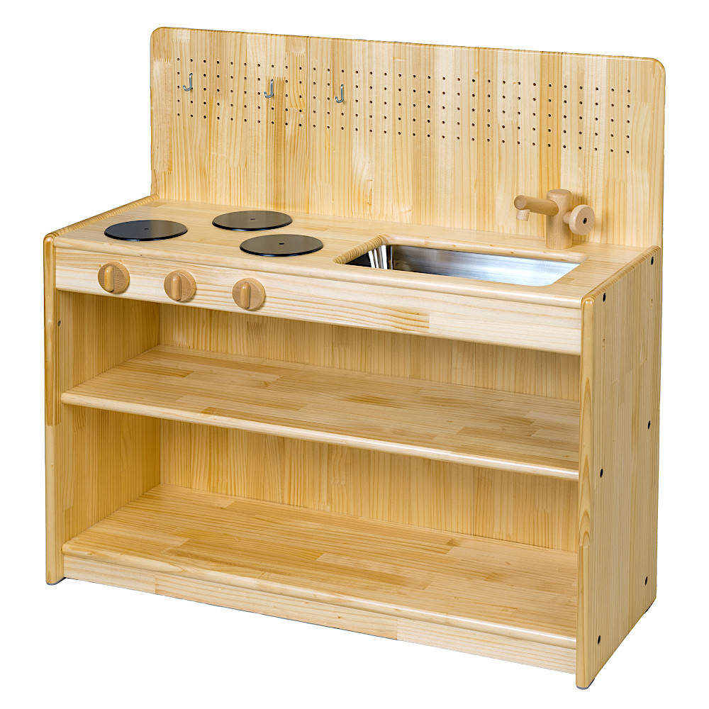 AE-10 白木流し台<ボード付き>:メイン画像