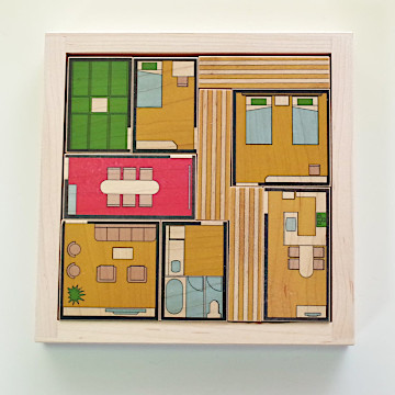 まどりパズル：おもちゃ：百町森