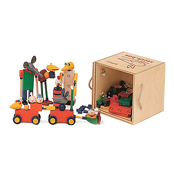 ケルナースティック 木箱入り：おもちゃ：百町森