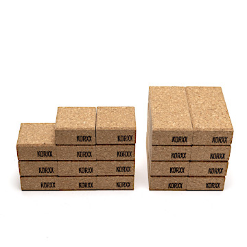 コルク樹皮4本セット1202-4L+ M SP-1130-5 S5本セット コルク樹皮