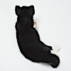 5470 ねそべり猫（小）黒： 