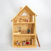 ボーデン湖ハウス３階建 完成品：ドライブラッター社の家具、ヘアビック社の人形との組み合わせ（別売です）