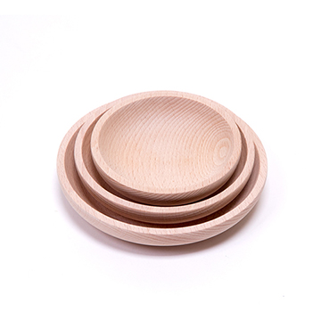 びっくりドンキー木皿(小)2枚セット　新品未使用 中古・傷有り】びっくりドンキー 木皿（小） 2枚セット - メルカリ